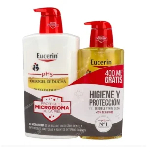 EUCERIN FAMILY PACK OLEOGEL 1000 ML+400 ML GRATIS