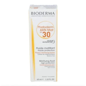 BIODERMA FOTOPROT PHOTODERM AKN MAT SPF 30+ FLUIDO 40 ML